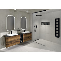Sapho MANOR zrkadlo s LED osvetlením 50x100cm MN500