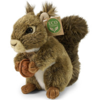 Rappa Plyšová veverička s orieškom 17 cm ECO-FRIENDLY