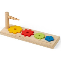Bigjigs Toys Vkladačka kvety