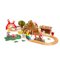 Bigjigs Rail Drevená vláčikodráha Príšerky