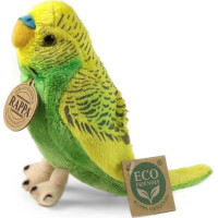 Rappa Plyšová andulka vlnkovaná 12 cm ECO-FRIENDLY súprava 2 ks