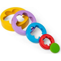 Bigjigs Toys Skladacia kvetinová veža