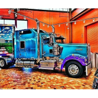 NORIMPEX Diamantové maľovanie Nablýskaný truck 30x40cm