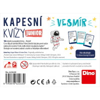 DINO Vreckové kvízy junior – Vesmír