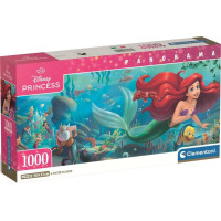 CLEMENTONI Panoramatické puzzle Malá morská víla 1000 dielikov