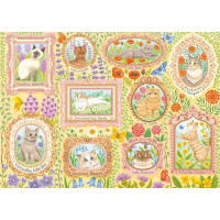 SCHMIDT Puzzle Aristokratické mačky 1000 dielikov