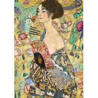 TREFL Puzzle Art Collection: Dáma s vejárom 1000 dielikov