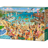 CASTORLAND Puzzle Art Collection: Zábava pri mori 1000 dielikov
