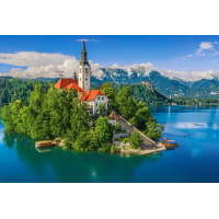 CASTORLAND Puzzle Bled, Slovinsko 500 dielikov