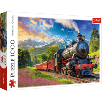TREFL Puzzle Cestovanie vlakom 1000 dielikov