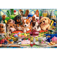 CASTORLAND Puzzle Dezert pre šteňatá 1000 dielikov
