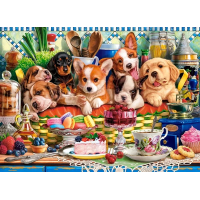 CASTORLAND Puzzle Dezert pre šteňatá 300 dielikov