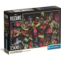 CLEMENTONI Puzzle Disney zloduchovia 1500 dielikov
