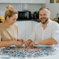 TREFL Puzzle Divoká jazda 1000 dielikov
