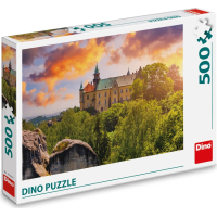 DINO Puzzle Hrubá skala 500 dielikov