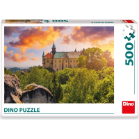 DINO Puzzle Hrubá skala 500 dielikov