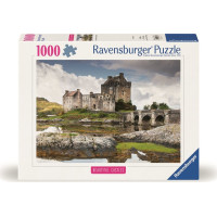 RAVENSBURGER Puzzle Impozantné hrady a zámky: Eilean Donan Castle, Veľká Británia 1000 dielikov