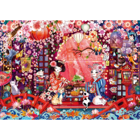 SCHMIDT Puzzle Japonský čajový obrad 500 dielikov