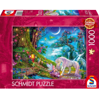 SCHMIDT Puzzle Jednorožec a víla 1000 dielikov