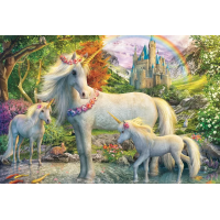 SCHMIDT Puzzle Jednorožec s mláďatami 200 dielikov