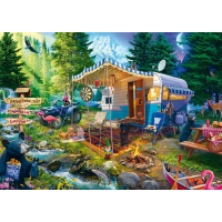 SCHMIDT Puzzle S karavanom v horách 1000 dielikov