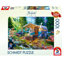 SCHMIDT Puzzle S karavanom v horách 1000 dielikov