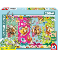 SCHMIDT Puzzle Konská radosť 200 dielikov