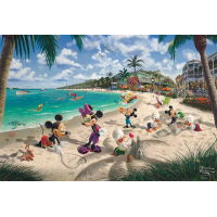 SCHMIDT Puzzle Mickey a Minnie: Na Floride 200 dielikov