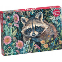 CHERRY PAZZI Puzzle Mýval v kvetoch 1000 dielikov