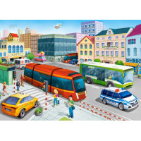CASTORLAND Puzzle Námestie 100 dielikov