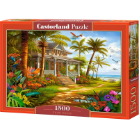 CASTORLAND Puzzle Palmový dom 1500 dielikov