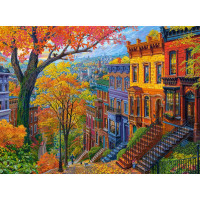CASTORLAND Puzzle Jesenné mesto 3000 dielikov