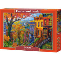 CASTORLAND Puzzle Jesenné mesto 3000 dielikov