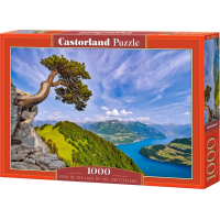 CASTORLAND Puzzle Pohľad na jazero Uri, Švajčiarsko 1000 dielikov