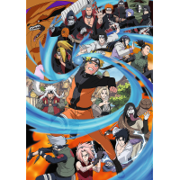 TREFL Puzzle Premium Plus Naruto Shippuden 1000 dielikov
