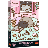 TREFL Puzzle Premium Plus Pusheen 1000 dielikov