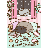TREFL Puzzle Premium Plus Pusheen 1000 dielikov