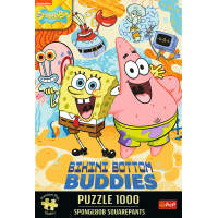 TREFL Puzzle Premium Plus Spongebob 1000 dielikov