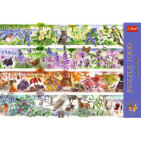 TREFL Puzzle Premium Plus Tea Time: Štyri ročné obdobia 1000 dielikov
