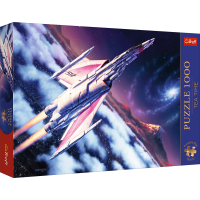 TREFL Puzzle Premium Plus Tea Time: Let do vesmíru 1000 dielikov