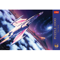 TREFL Puzzle Premium Plus Tea Time: Let do vesmíru 1000 dielikov