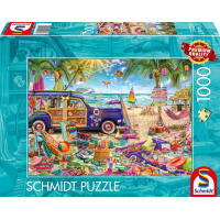 SCHMIDT Puzzle Preslnený deň na pobreží 1000 dielikov