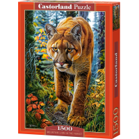 CASTORLAND Puzzle Puma americká v lese 1500 dielikov