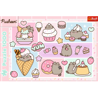 TREFL Puzzle Sladká Pusheen 1000 dielikov