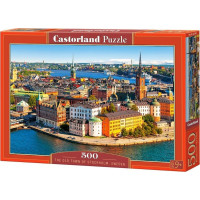 CASTORLAND Puzzle Štokholm, Švédsko 500 dielikov