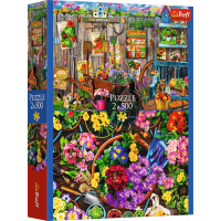TREFL Puzzle Záhradničenie 2x500 dielikov