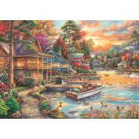 SCHMIDT Puzzle Večer pri pobreží 1000 dielikov