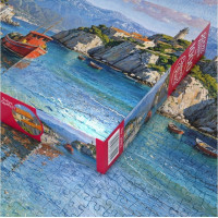 CHERRY PAZZI Puzzle Dedinka pri mori 1000 dielikov