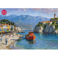 CHERRY PAZZI Puzzle Dedinka pri mori 1000 dielikov