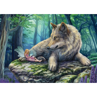 SCHMIDT Puzzle Vlk a víla 500 dielikov
